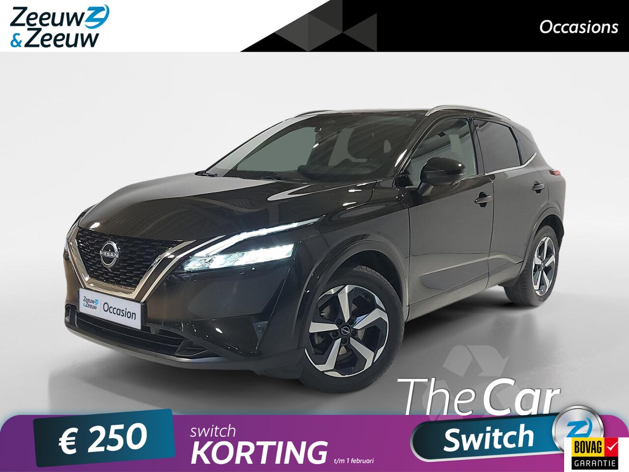 Nissan Qashqai - 1.3 MHEV Xtronic N-Connecta | Panorama dak | 360-Camera | Parkeersensoren | Dodehoek detec - AutoWereld.nl