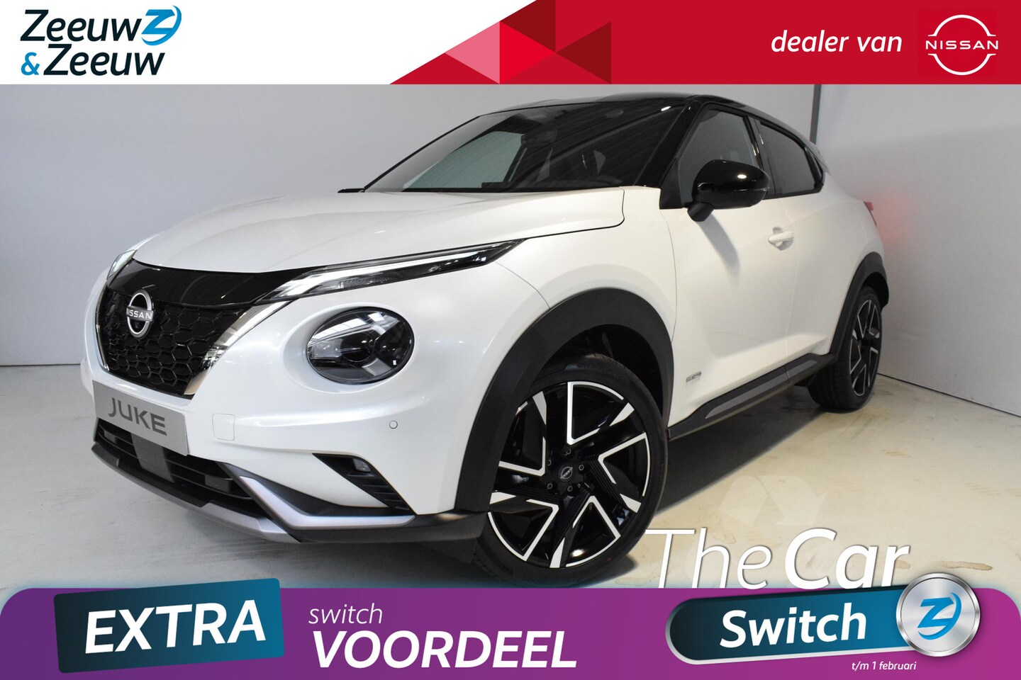 Nissan Juke - 1.6 Hybrid N-Design | NIEUWE MODELJAAR 2024 | €7000,- VOORRAADKORTING | 12.3 Inch infotain - AutoWereld.nl