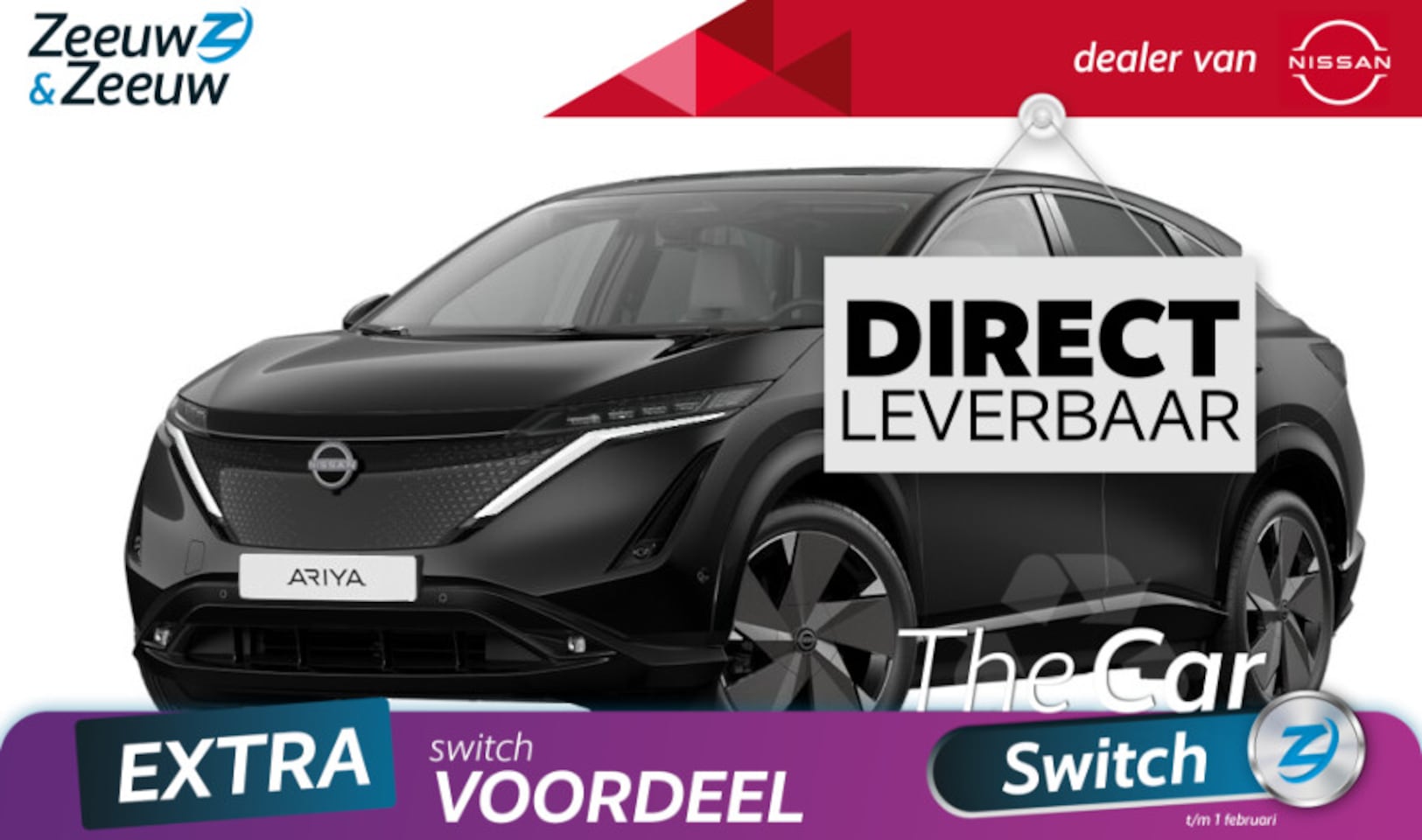 Nissan Ariya - e-4ORCE Evolve 91 kWh Rijden binnen 1 week uit voorraad leverbaar | € 10.000,- KORTING | - AutoWereld.nl