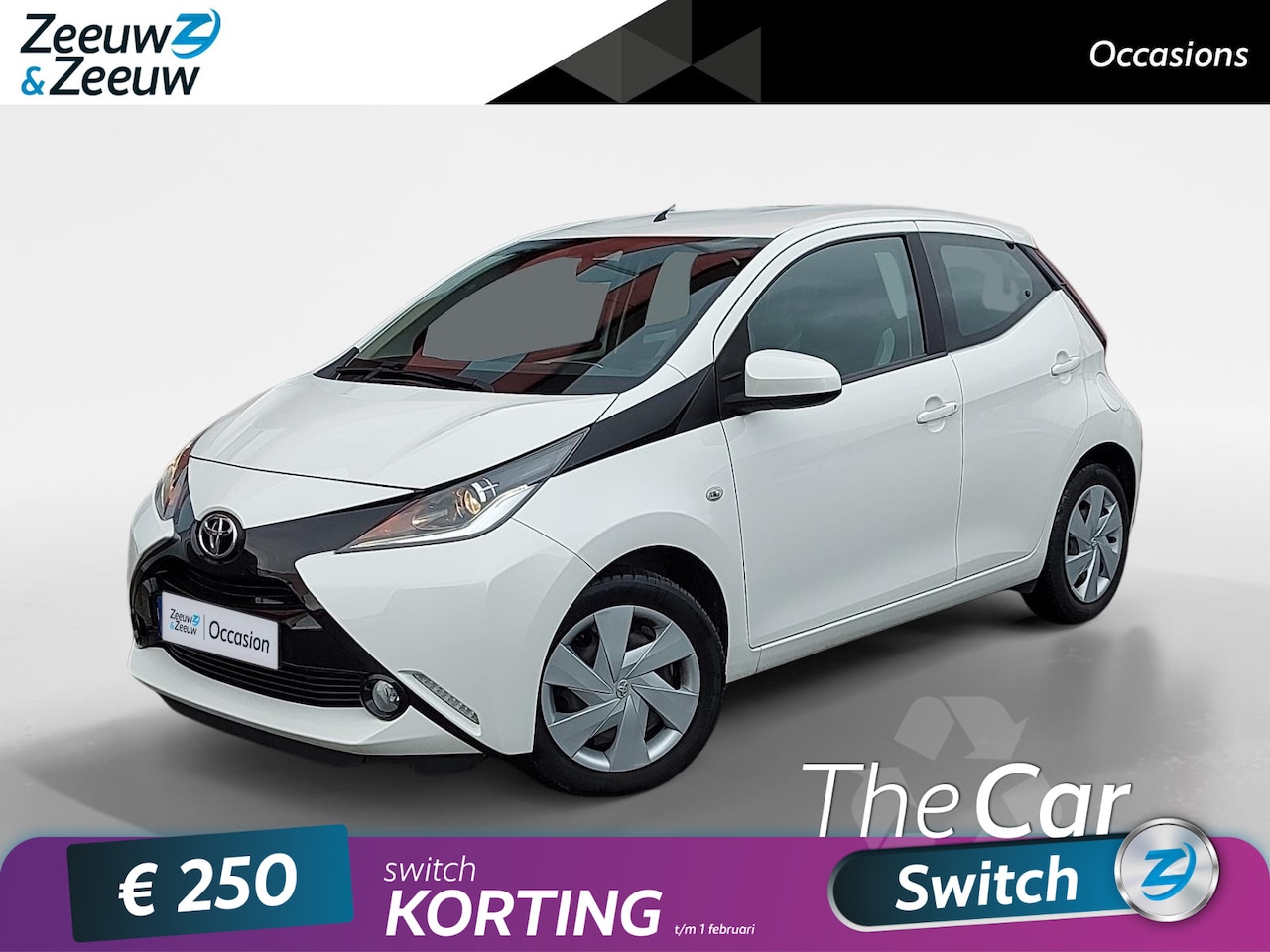 Toyota Aygo - 1.0 VVT-i x-play | Achteruitrijcamera + belijning | Apple Carplay/Android auto | Bluetooth - AutoWereld.nl