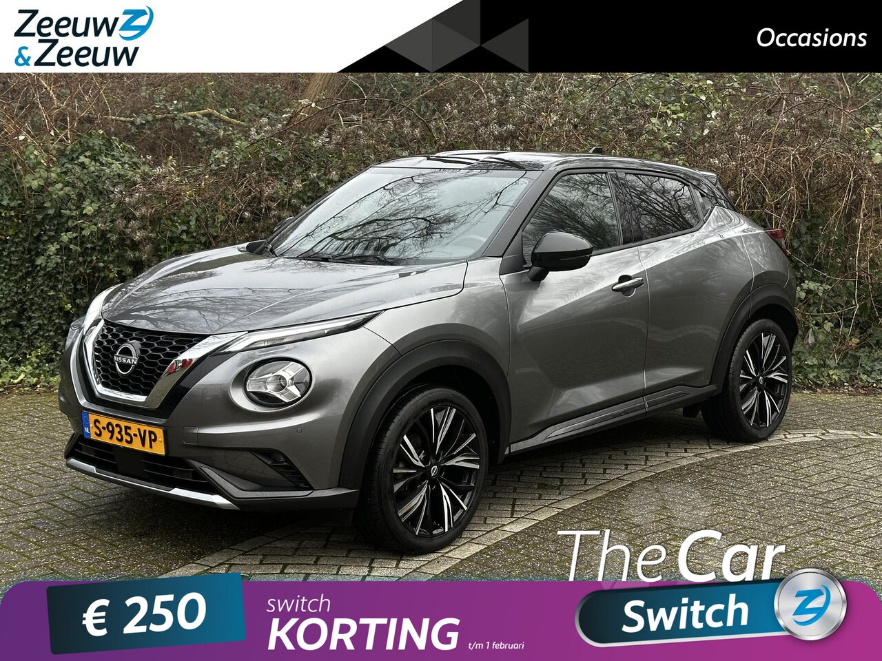 Nissan Juke - 1.0 DIG-T N-Design | AUTOMAAT |LAGE KILOMETERSTAND| MOOIE UITVOERING | NAVI | APPLE CARPLA - AutoWereld.nl