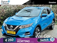 Nissan Qashqai - 1.3 DIG-T Tekna Zeer lage kilometerstand , Apple Carplay/Android Auto , stoelverwarming ,