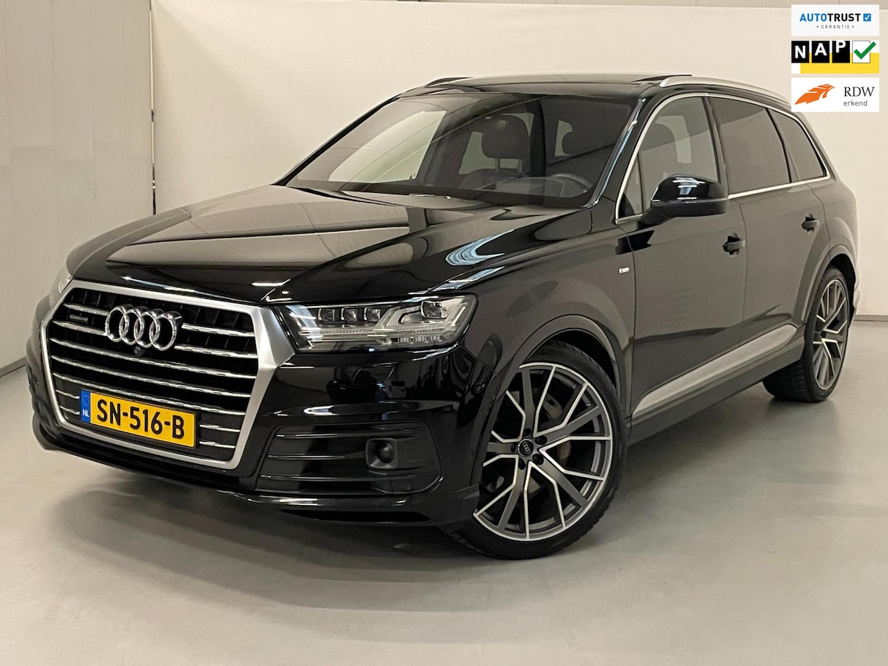 Audi Q7 - 3.0 TDI Quattro / 7-pers / S Line / Pano / Bose / Memory - AutoWereld.nl