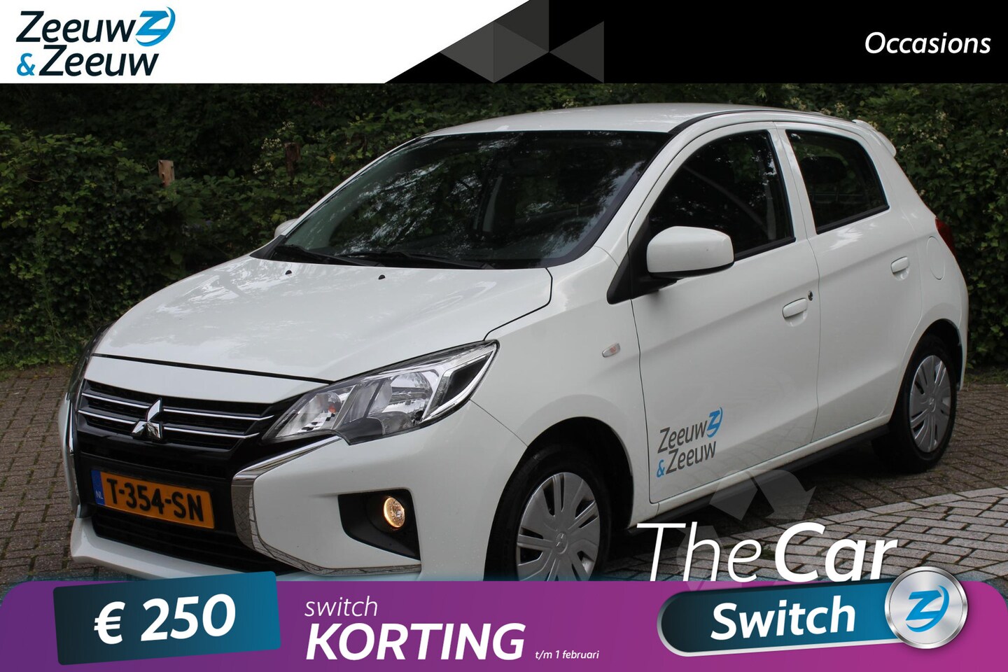 Mitsubishi Space Star - 1.2 Connect+ Airco | Apple Carplay / Android Auto | 8 jaar Garantie! - AutoWereld.nl