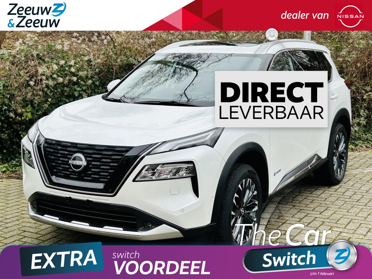 Nissan X-Trail - 1.5 e-4orce Tekna Plus 4WD 7p. NU € 10.000,= VOORRAAD KORTING  , GEWOON DE MOOISTE UITVOER - AutoWereld.nl