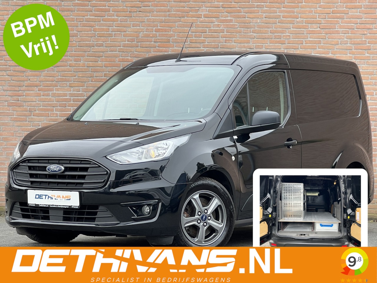 Ford Transit Connect - 1.5 EcoBlue 100PK / Inrichting laadruimte / EURO6 - AutoWereld.nl