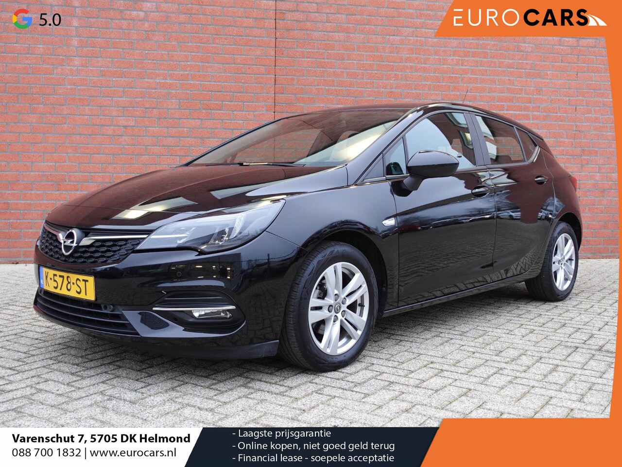 Opel Astra - 1.2 Edition Airco Navi Full LED PDC VA Camera Cruise Control 16" LM Velgen - AutoWereld.nl