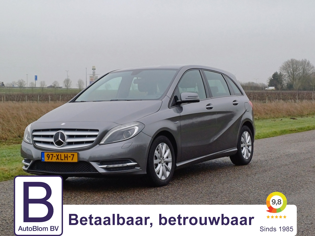 Mercedes-Benz B-klasse - 180 Ambition /NL/Lage KM !/Trekh./Navi/Cruise/Park V+A - AutoWereld.nl