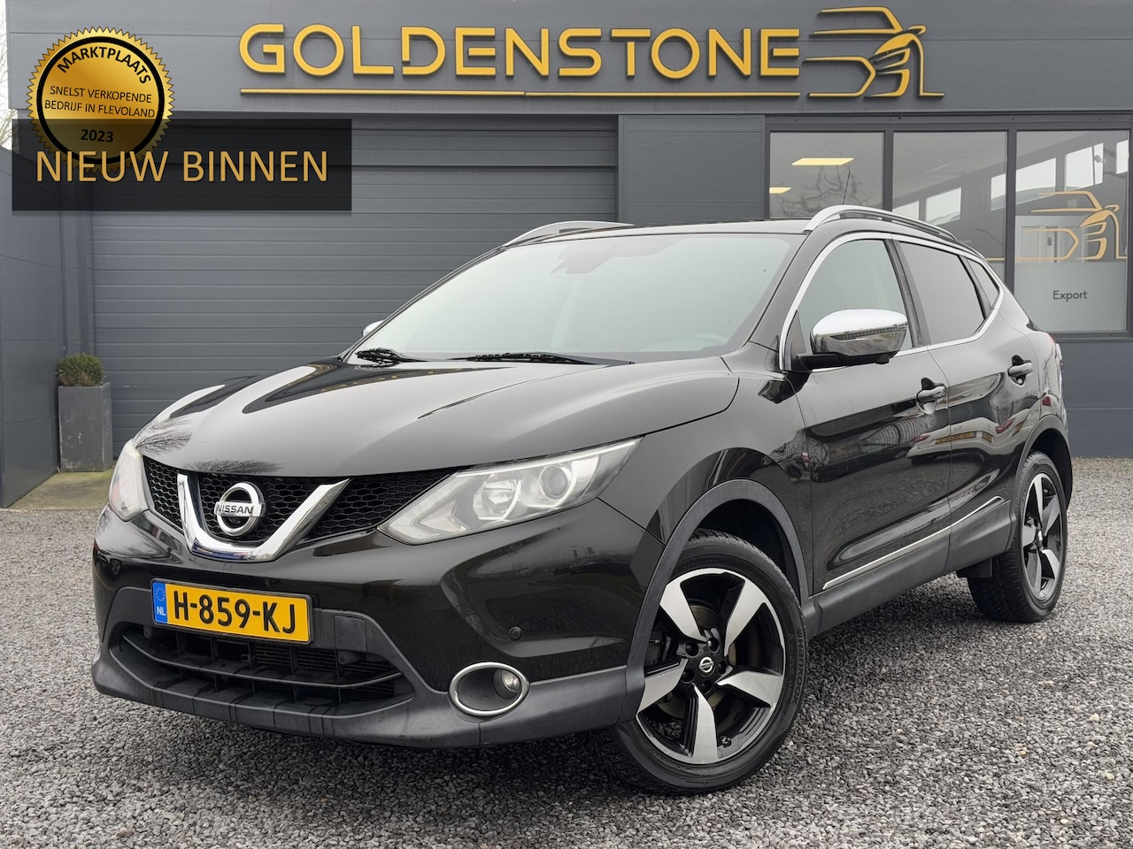 Nissan Qashqai - 1.2 Tekna 1e Eigenaar,Navi,Clima,Cruise,360 Camera,Panodak,LM Velgen,APK bij Aflevering - AutoWereld.nl