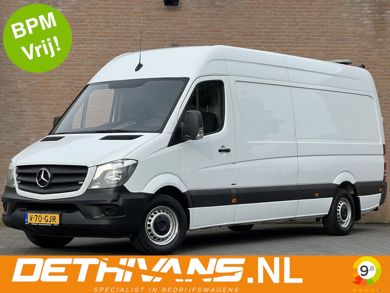 Mercedes-Benz Sprinter - 316CDI 164PK L3H2 / Cruisecontrol / Airconditioning / Euro6 - AutoWereld.nl