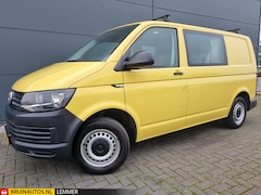 Volkswagen Transporter - 2.0 TDI L1H1 DC Airco leer dubbele cabine