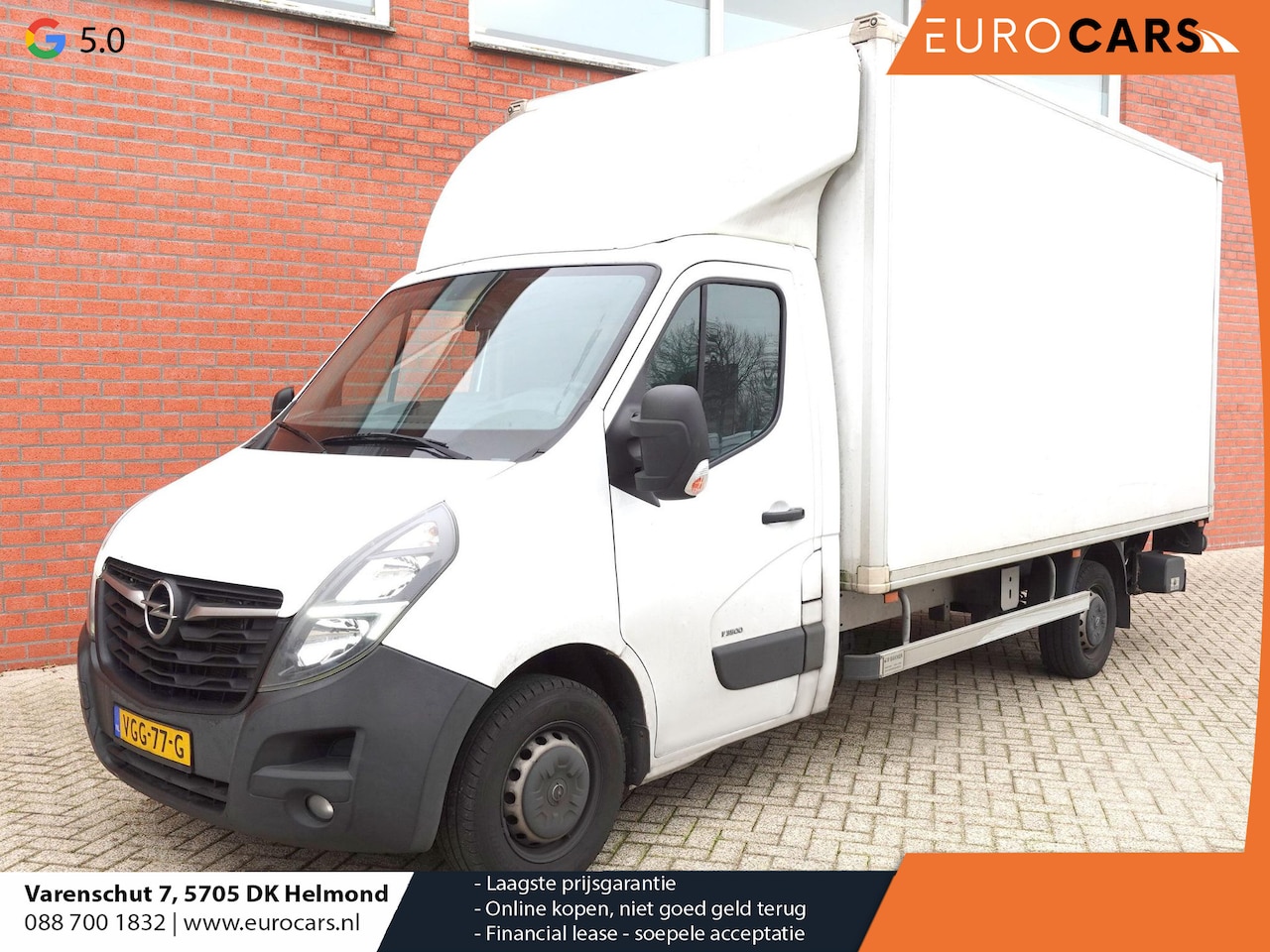 Opel Movano - 2.3 Turbo L3H1 Bakwagen Laadklep Airco Navi Cruise Control Climate Control Camera Achter N - AutoWereld.nl