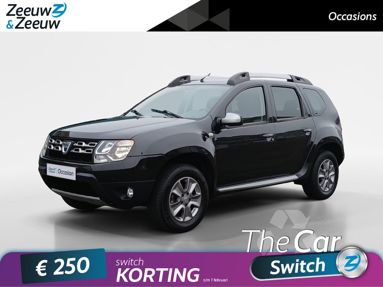 Dacia Duster - 1.2 TCe 4x2 Prestige | TREKHAAK | LEDER | CAMERA | NAVI | DEALER ONDERHOUDEN | - AutoWereld.nl