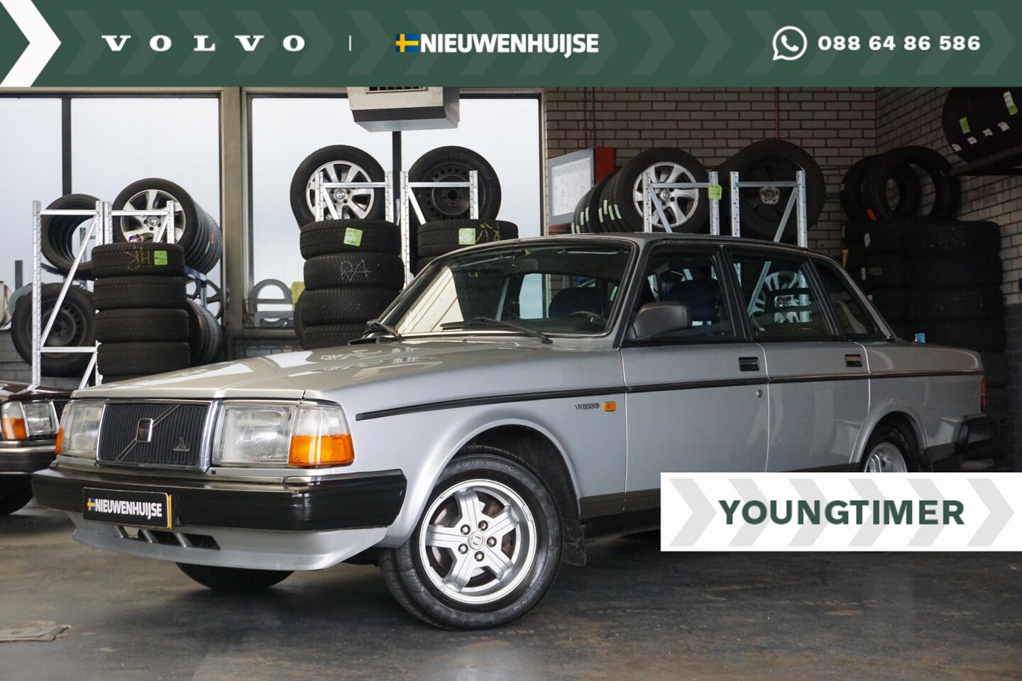 Volvo 240 - 2.3 GL | Trekhaak | Elektr. bedienbare ramen | Automaat | LM Turbo velgen 16" | Nederlands - AutoWereld.nl