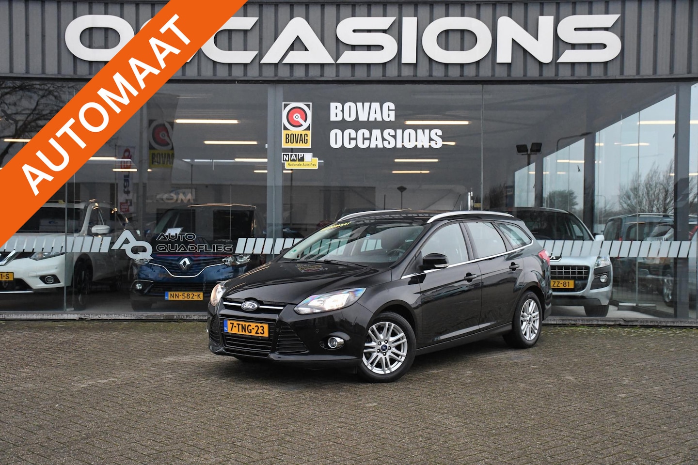 Ford Focus Wagon - 1.6 TI-VCT Titanium LEDER / CRUISE CONTROL / PDC - AutoWereld.nl