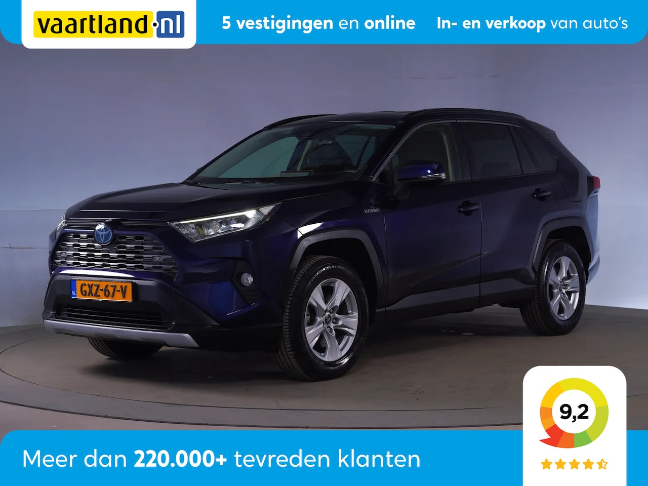 Toyota RAV4 - 2.5 HYBRID AWD Dynamic Aut. [ LED Navi Camera ] - AutoWereld.nl