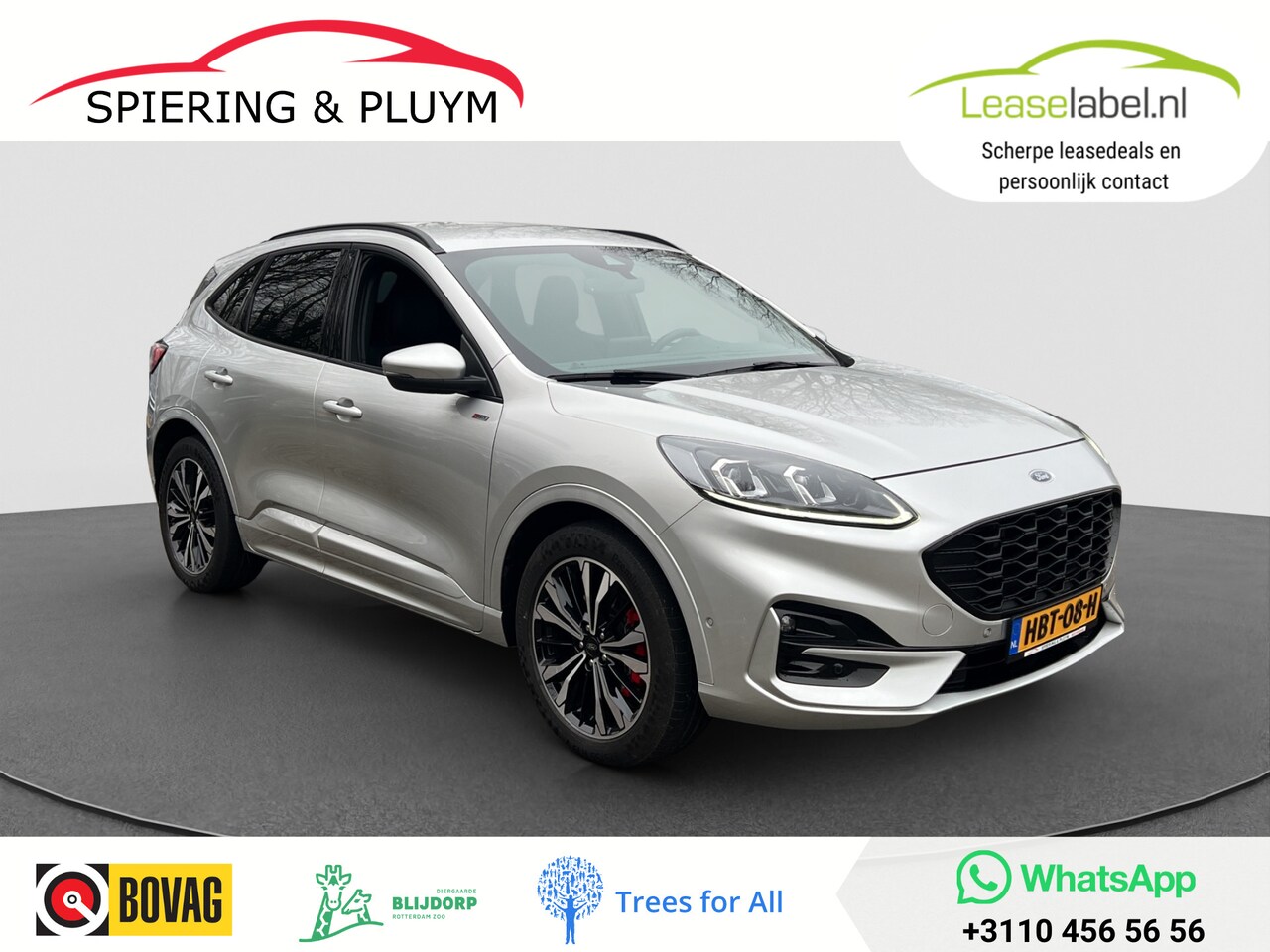 Ford Kuga - 2.5 PHEV ST-Line X | El. Trekhaak | HUD | ACC | 19'' LMV - AutoWereld.nl