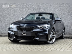 BMW 2-serie Cabrio - 218i Aut. | M-Sport | NaviProf | Leder | Xenon | 18"LM | NL Auto | Sapphire Zwart