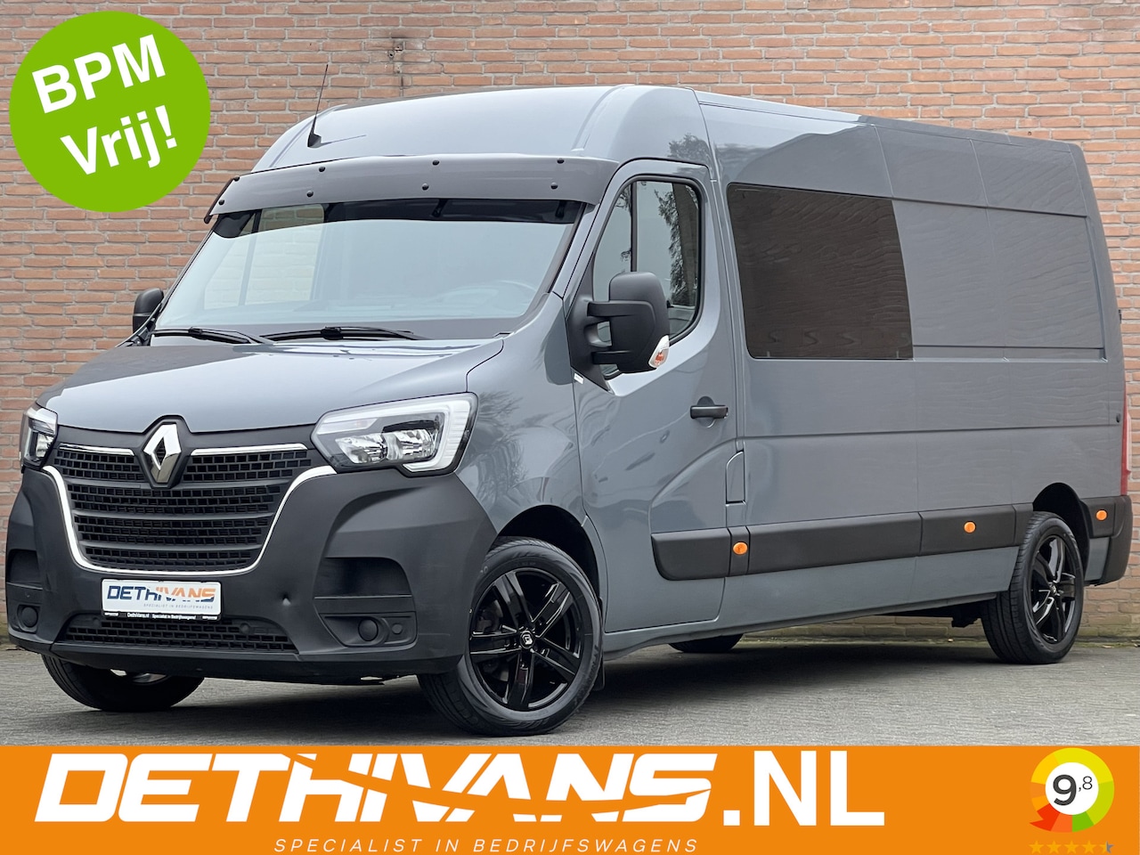 Renault Master - 2.3dCi 180PK L3H2 Dubbelcabine / Euro6 / Camera - AutoWereld.nl