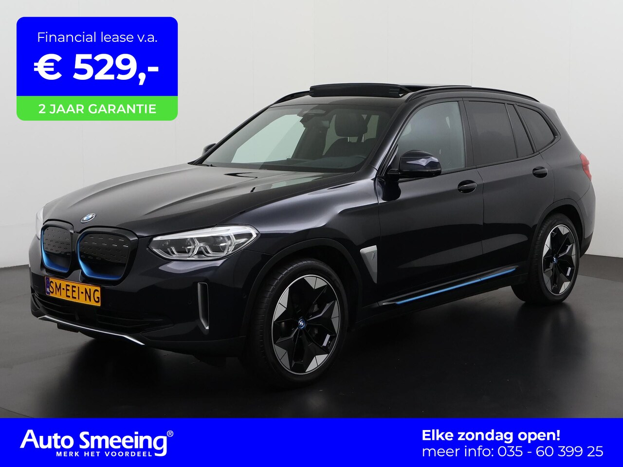 BMW iX3 - High Executive 80 kWh Shadow | Trekhaak | Panoramadak | Harman/Kardon | Head-up | Zondag O - AutoWereld.nl