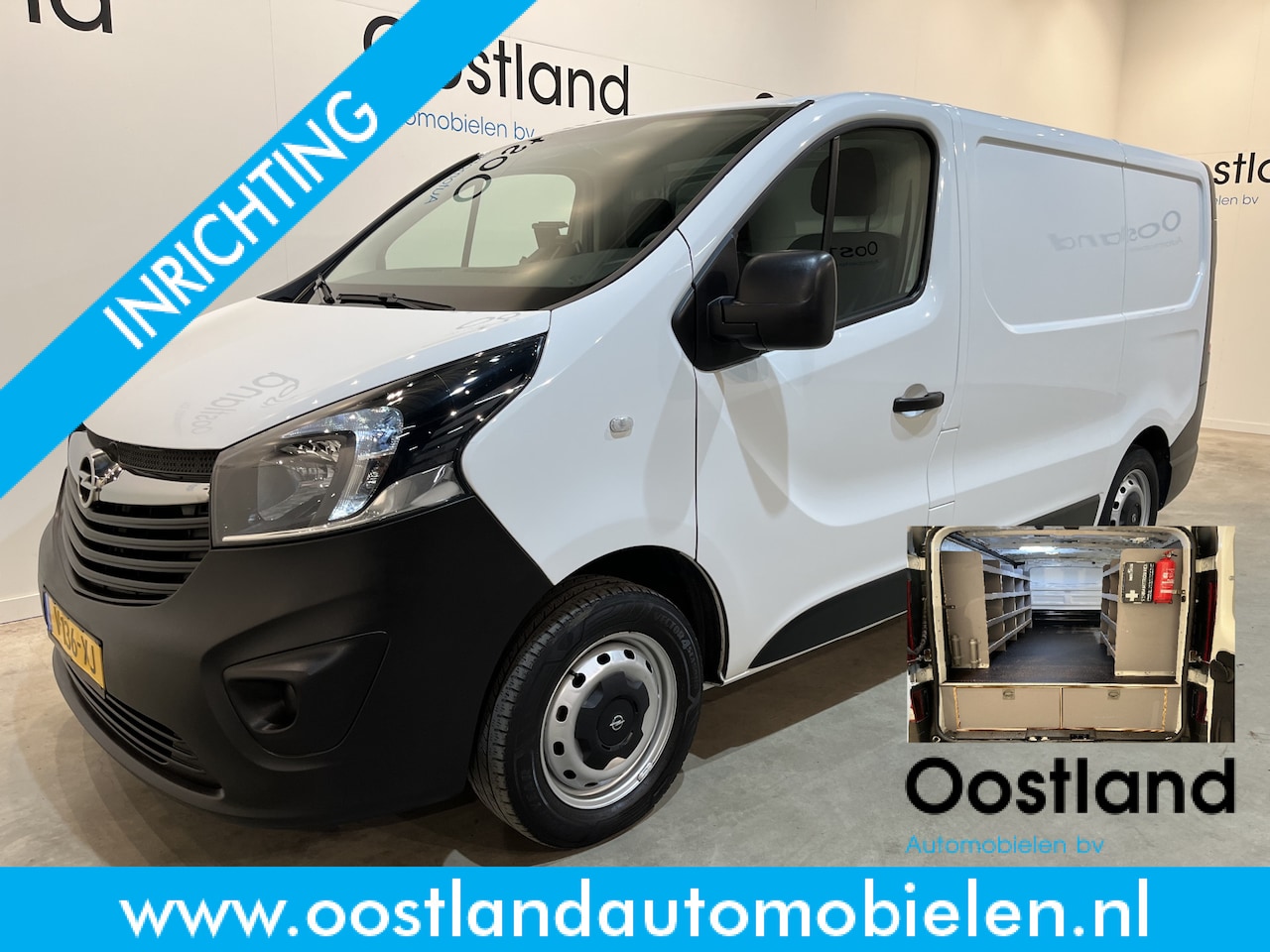 Opel Vivaro - 1.6 CDTI L1H1 / Euro 6 / Inrichting / Airco / Cruise Control / 3-Zits / 95.400 KM !! - AutoWereld.nl