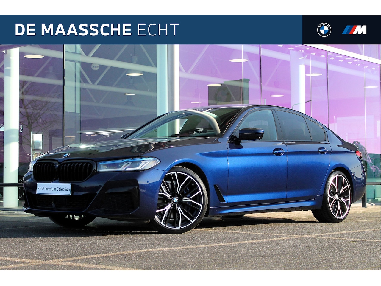 BMW 5-serie - 530i High Executive M Sport Automaat / Schuif-kanteldak / Comfort Access / Laserlicht / He - AutoWereld.nl