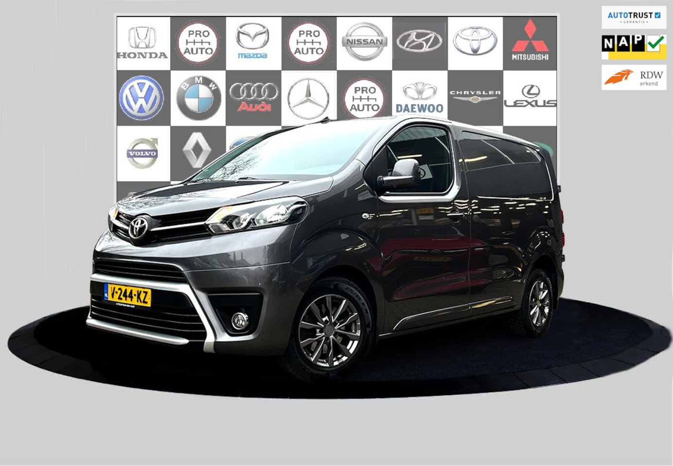 Toyota ProAce Compact - 2.0 D-4D Professional Camera_Carplay _Trekh_Navi_Leder - AutoWereld.nl