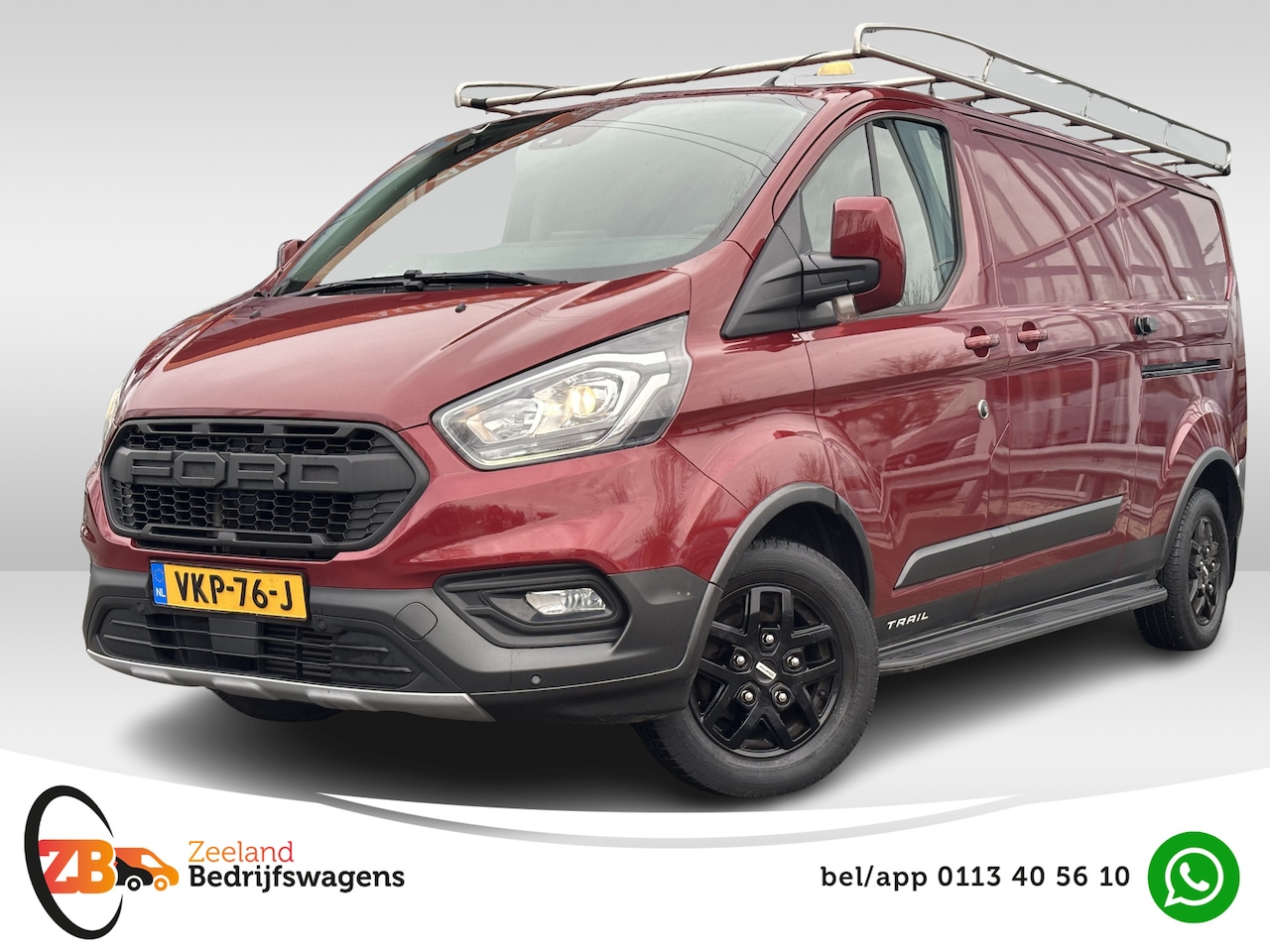 Ford Transit Custom - 300 2.0 TDCI L2H1 Trail | 2x Schuifd | Trekhaak | Leder | Navi | Cruisec. | PDC - AutoWereld.nl