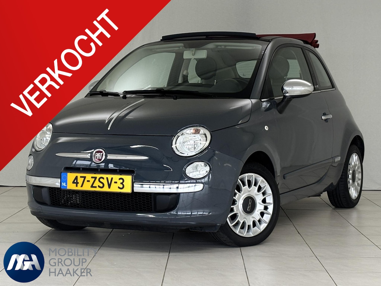 Fiat 500 C - 0.9 TwinAir Pop I Cabriolet I Apple-Android I Cruise Control - AutoWereld.nl