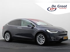 Tesla Model X - 100D AWD 6p. Autopilot, Climate, LED, Luchtvering, Camera, Leer, Navigatie, Trekhaak, 20''