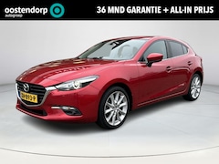 Mazda 3 - 3 2.0 SkyActiv-G 120 SkyLease GT | lederen bekleding | Licht metalen velgen | Navigatie |