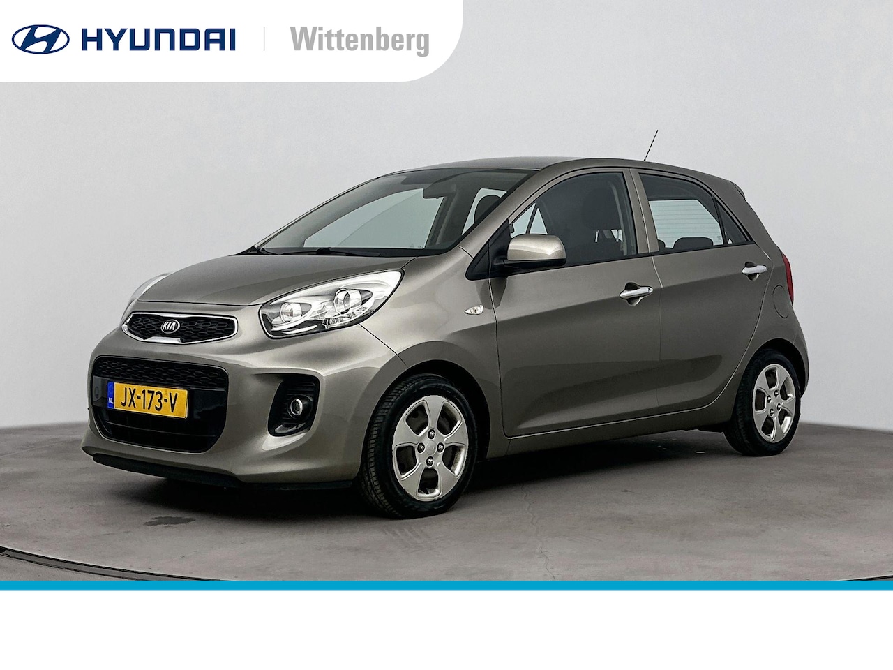 Kia Picanto - 1.0 CVVT DynamicLine Climate control, Cruise control, Parkeersensoren, Bluetooth. - AutoWereld.nl