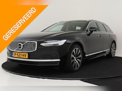 Volvo V90 - T6 RECHARGE AWD INSCRIPTION EXCLUSIVE -PANO.DAK|GEVENT.LEDER|BLIS|TREKHAAK|360°CAM|HK-AUDI