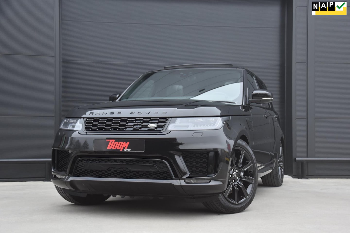 Land Rover Range Rover Sport - P400e HSE Dynamic Stealth Black edition PANODAK/MERIDIAN/LUCHTVERING/21INCH - AutoWereld.nl