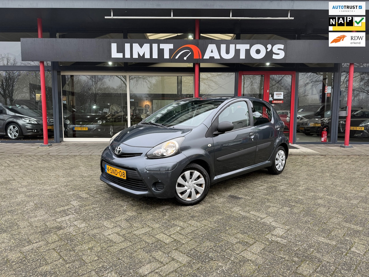 Toyota Aygo - 1.0 VVT-i Now Airco/El.ramen/5drs/Nap/Apk - AutoWereld.nl