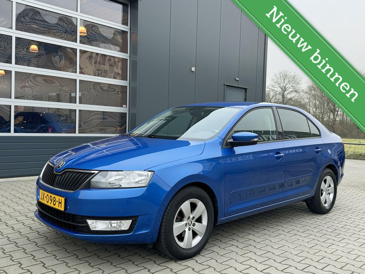 Skoda Rapid - 1.2 TSI Greentech JOY|Navi|Cruise|ECC|Stoelverw|PDC| - AutoWereld.nl