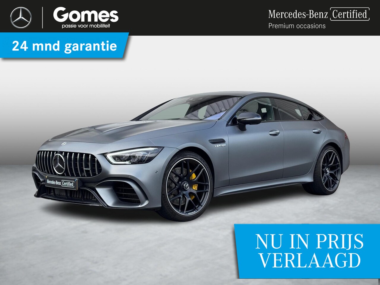 Mercedes-Benz AMG GT 4-Door Coupe - 63 S 4MATIC+| Schuifdak | AMG performane-stoelen | - AutoWereld.nl