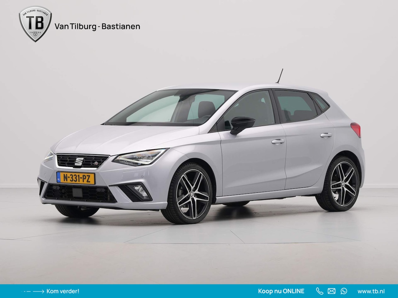 Seat Ibiza - 1.0 TSI 110pk DSG FR Business Intense Navigatie Camera Stoelverwarming 18'' Lm Velgen - AutoWereld.nl