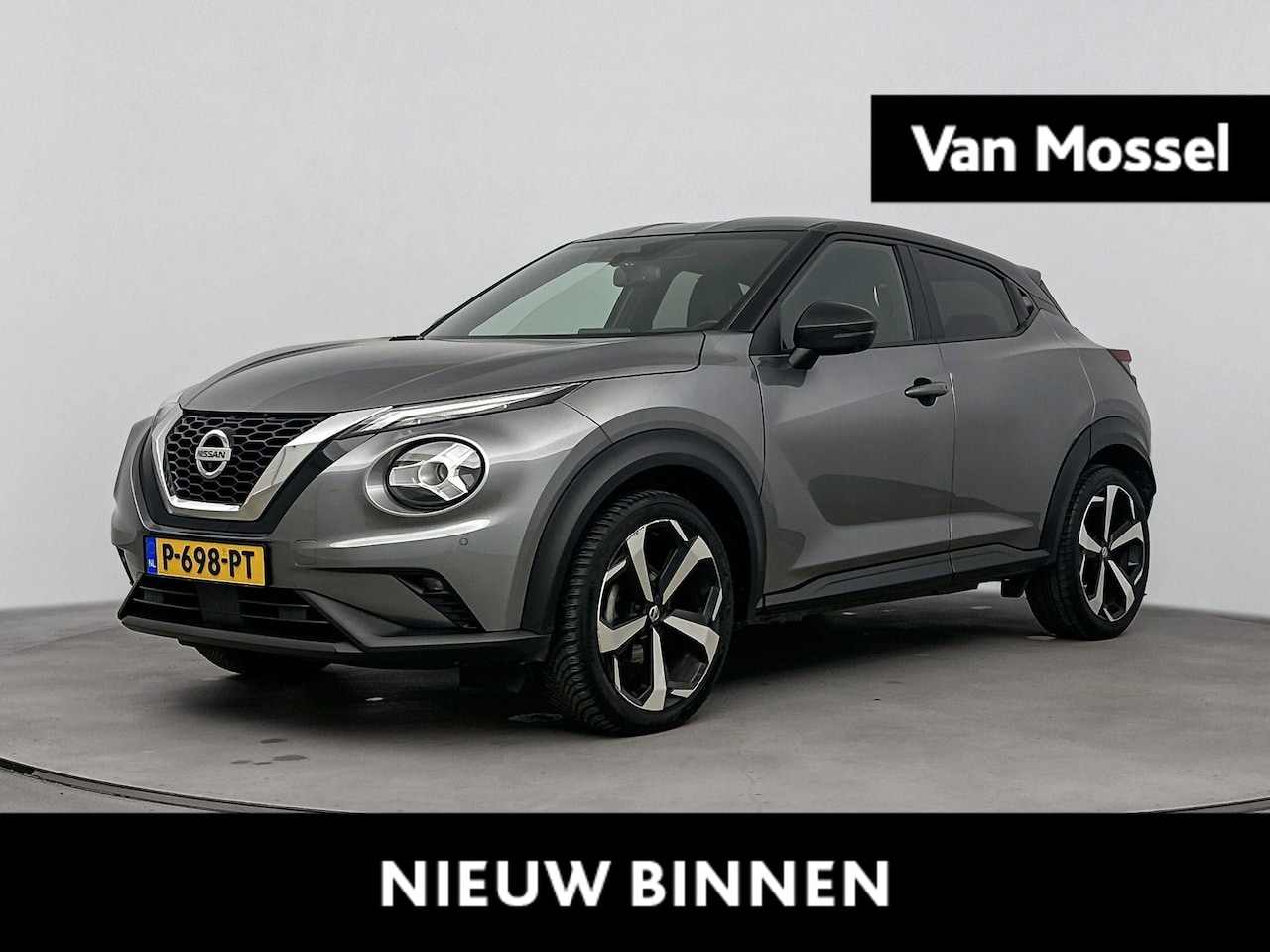 Nissan Juke - 1.0 DIG-T Tekna | Automaat | Stoelverwarming | 360 graden camera | Navigatie - AutoWereld.nl