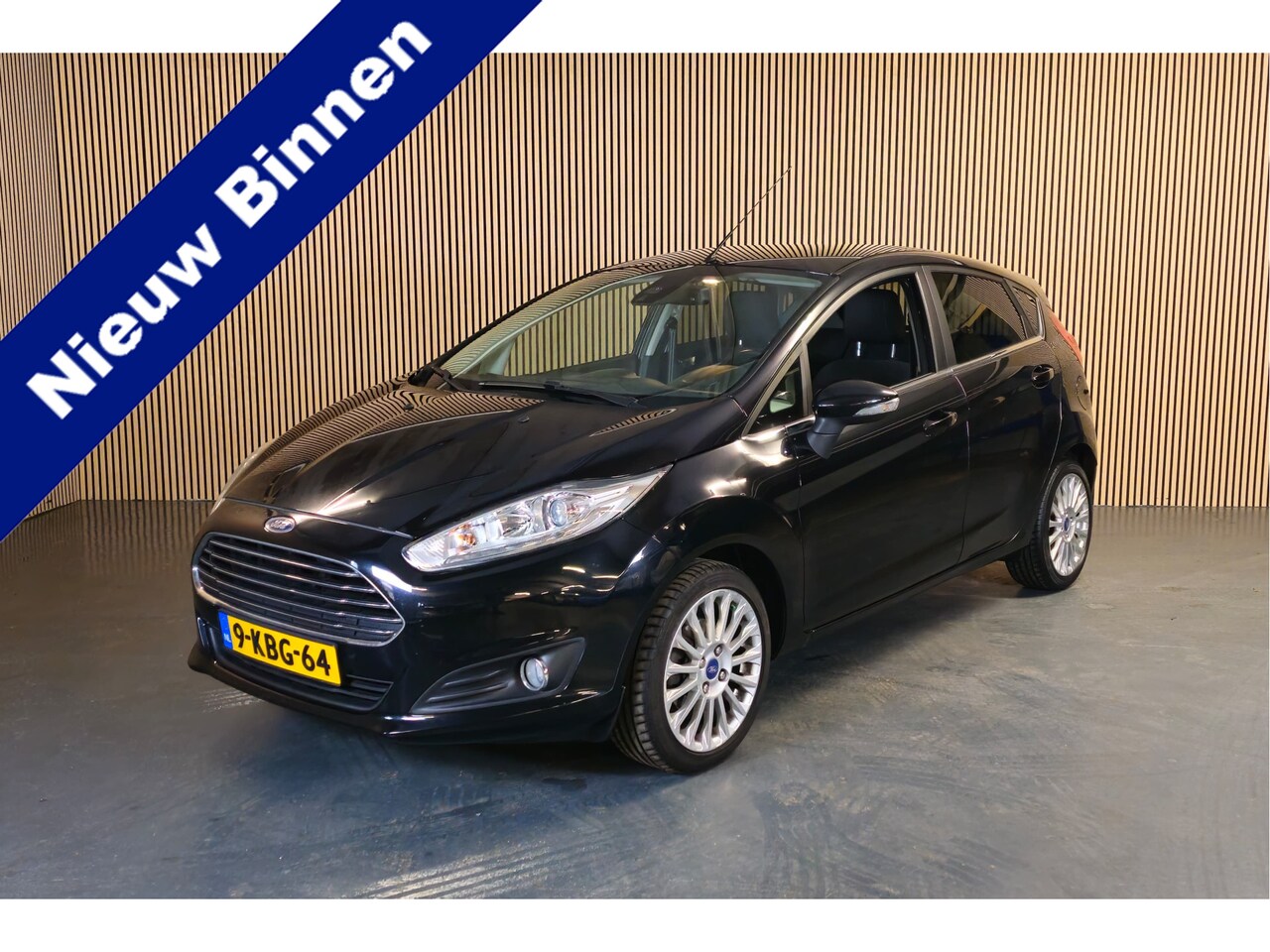 Ford Fiesta - 1.0 EcoBoost Titanium - Bluetooth - Voorruit verwarming - Climate control - Park. sensoren - AutoWereld.nl