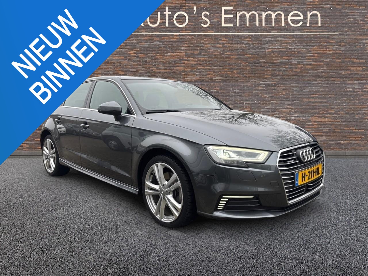 Audi A3 Sportback - 40 e-tron S-LINE LEDER PANODAK LMV NAVIGATIE CRUIS - AutoWereld.nl