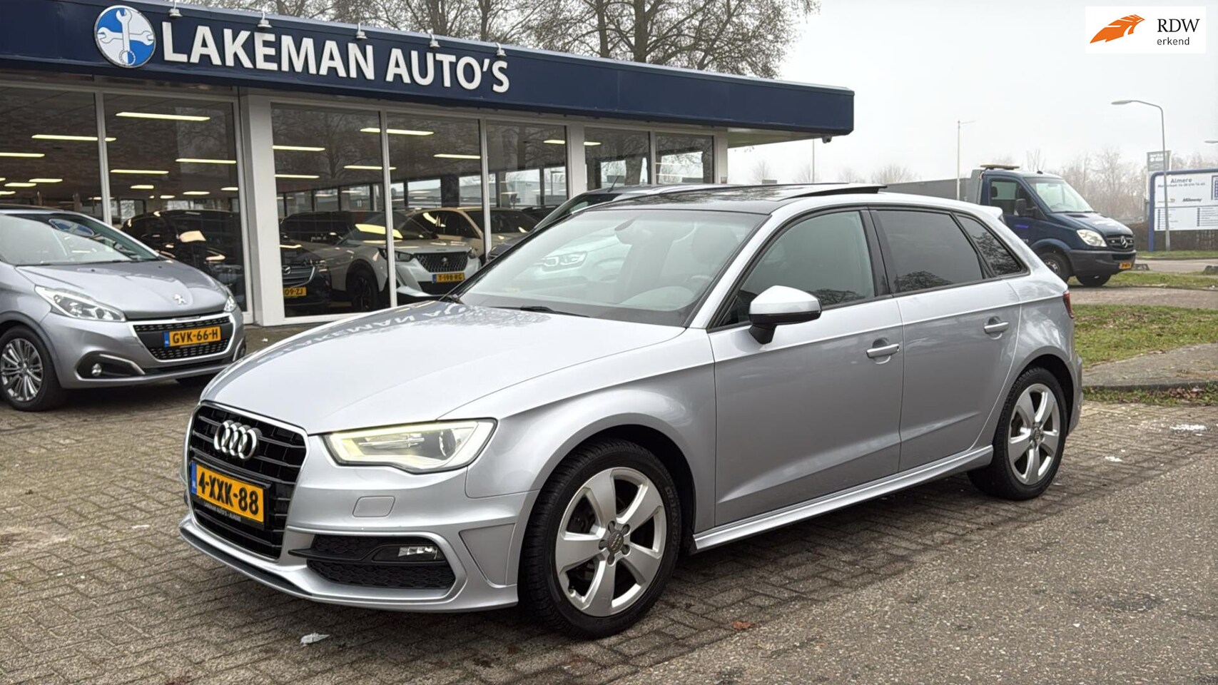 Audi A3 Sportback - 1.4 TFSI Ambition Pro Line S g-tron Pano Navi Automaat Silverline Huurkoop Inruil APK Gara - AutoWereld.nl