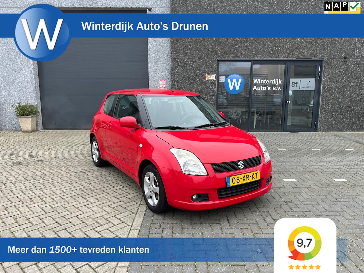 Suzuki Swift - 1.3 Exclusive Automaat! Airco! Keyless! Nap! - AutoWereld.nl