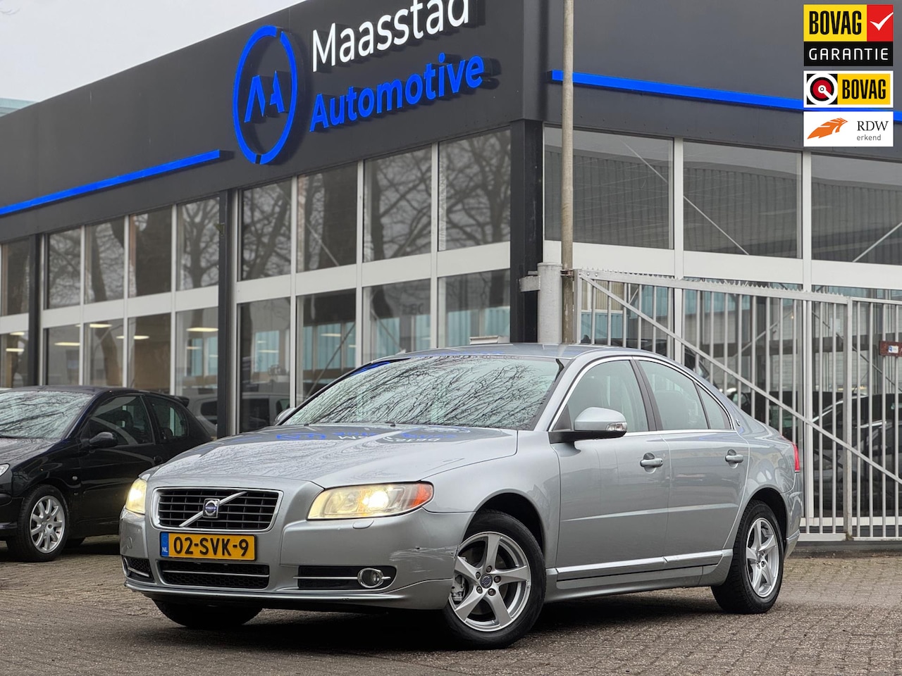 Volvo S80 - 2.4 D5 Executive Aut Stoel vw Leder Navi Alle boekjes Cruise Export mogelijk - AutoWereld.nl