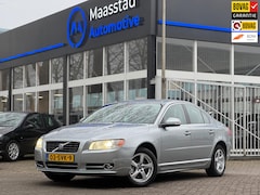 Volvo S80 - 2.4 D5 Executive Aut Stoel vw Leder Navi Trekhaak Alle boekjes Cruise Export mogelijk