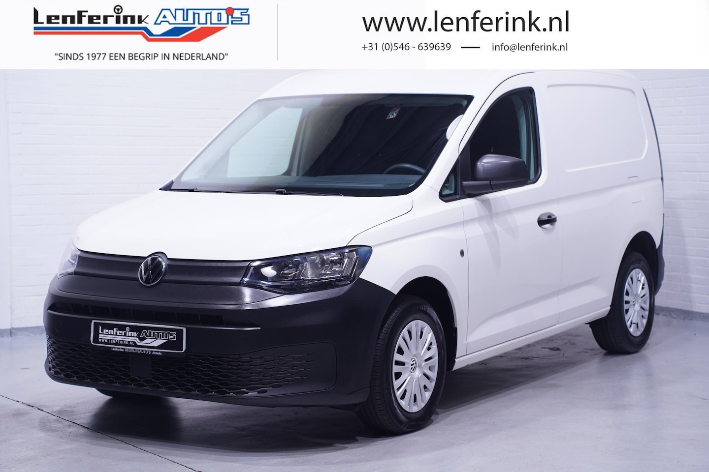 Volkswagen Caddy - 2.0 TDI 75 pk Airco, va 198,- p/mnd, Bluetooth Laadruimte Pakket, Elek. Pakket, 2-Zits - AutoWereld.nl