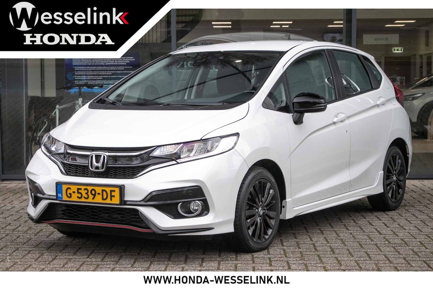 Honda Jazz - 1.5 i-VTEC Dynamic Automaat - All in rijklaarprijs | Dealer onderh. | Navi | Cruise contro - AutoWereld.nl