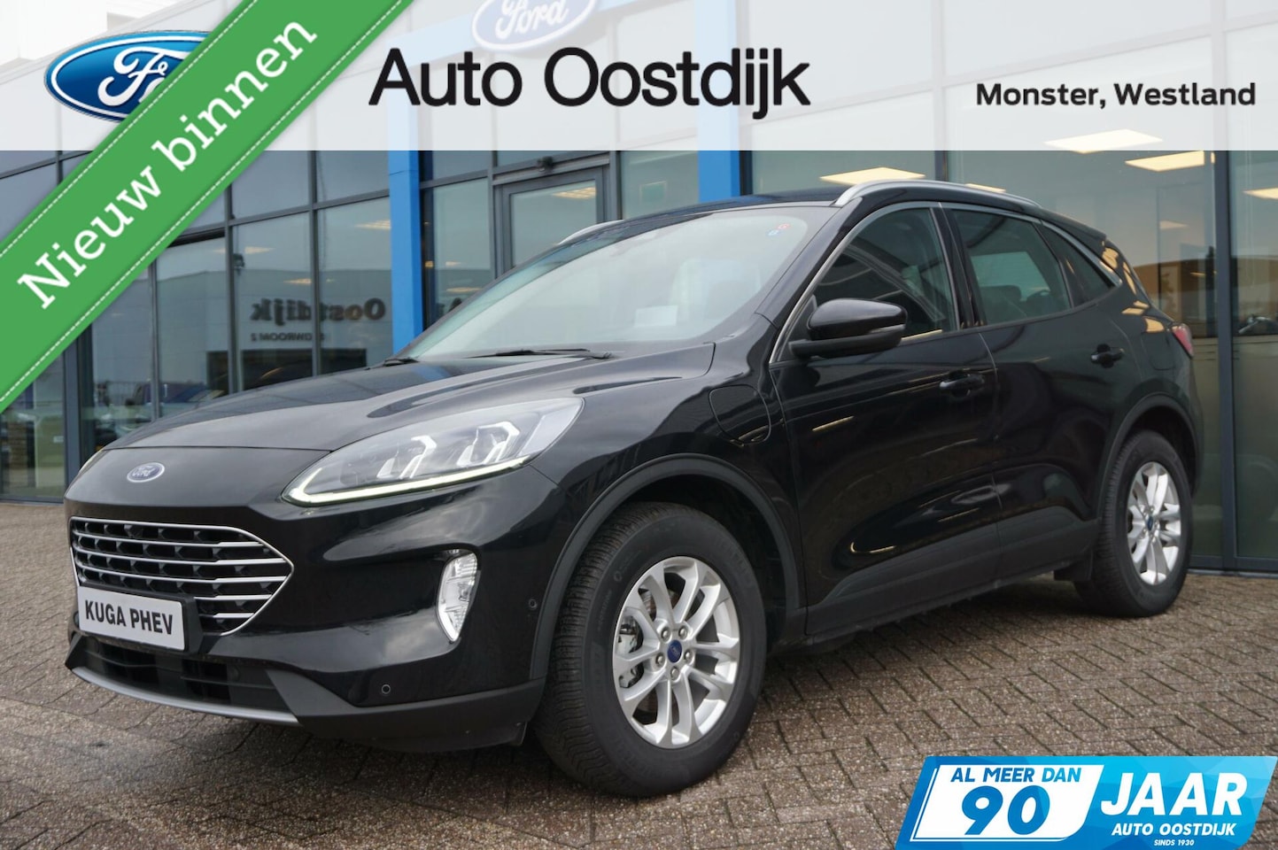 Ford Kuga - 2.5 PHEV Titanium 225PK Afn. Trekhaak Winterpack Climate Control Cruise Control Parkeersen - AutoWereld.nl