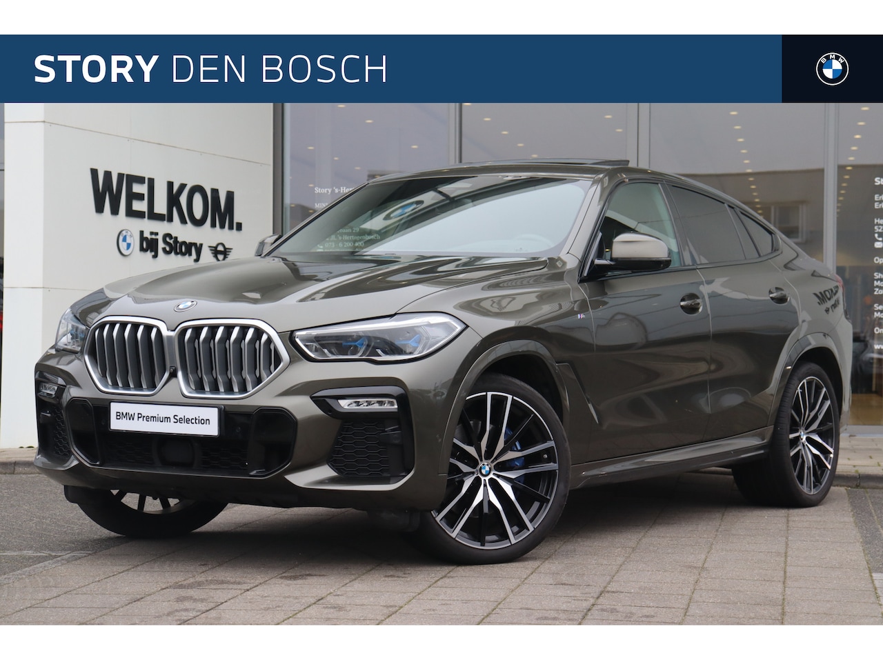 BMW X6 - xDrive40i High Executive M Sport Automaat / Panoramadak / Laserlicht / Massagefunctie / Bo - AutoWereld.nl