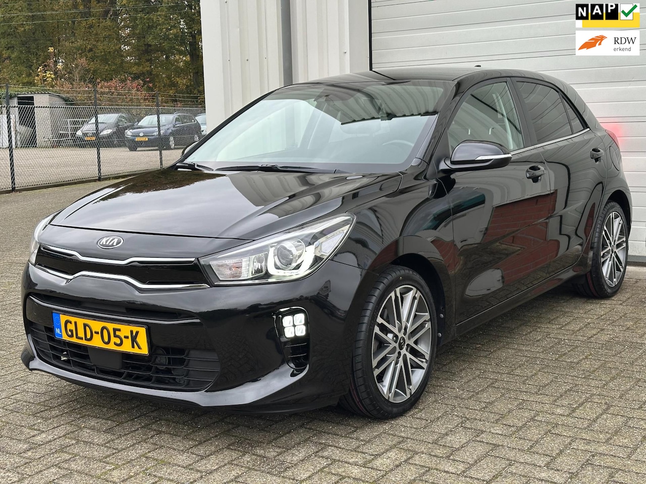 Kia Rio - 1.0 TGDI Executive, Leder, Navi, Carplay, Led, Stoel+Stuur Verwarming ! - AutoWereld.nl